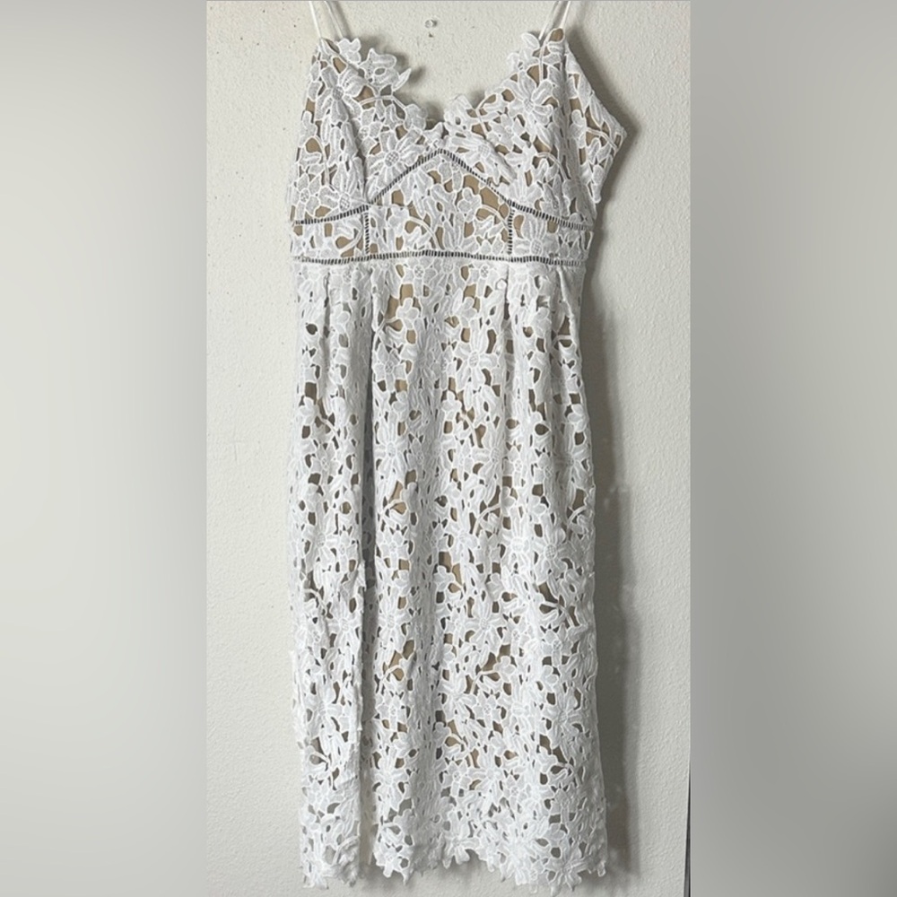 SANS SOUCI Sans Souci Lace Sleeveless spaghetti straps  Dress Size XL